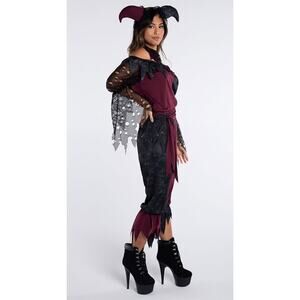 NEW California Costumes Psycho Jester Clown Costume Size Medium